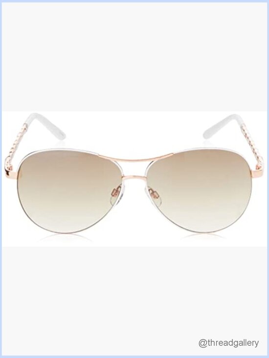 Metal Aviator Sunglasses 100% UV Protection Pilot Style Women main image 4